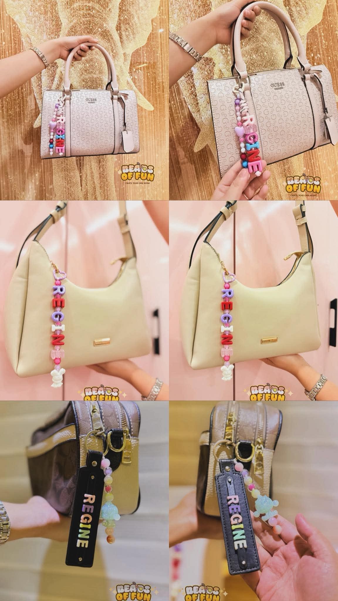 Bag charm samples